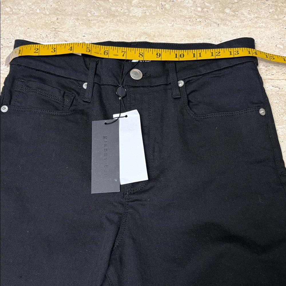 NWT Gianni Bini High Waisted skinny black jeans. - Picture 6 of 11